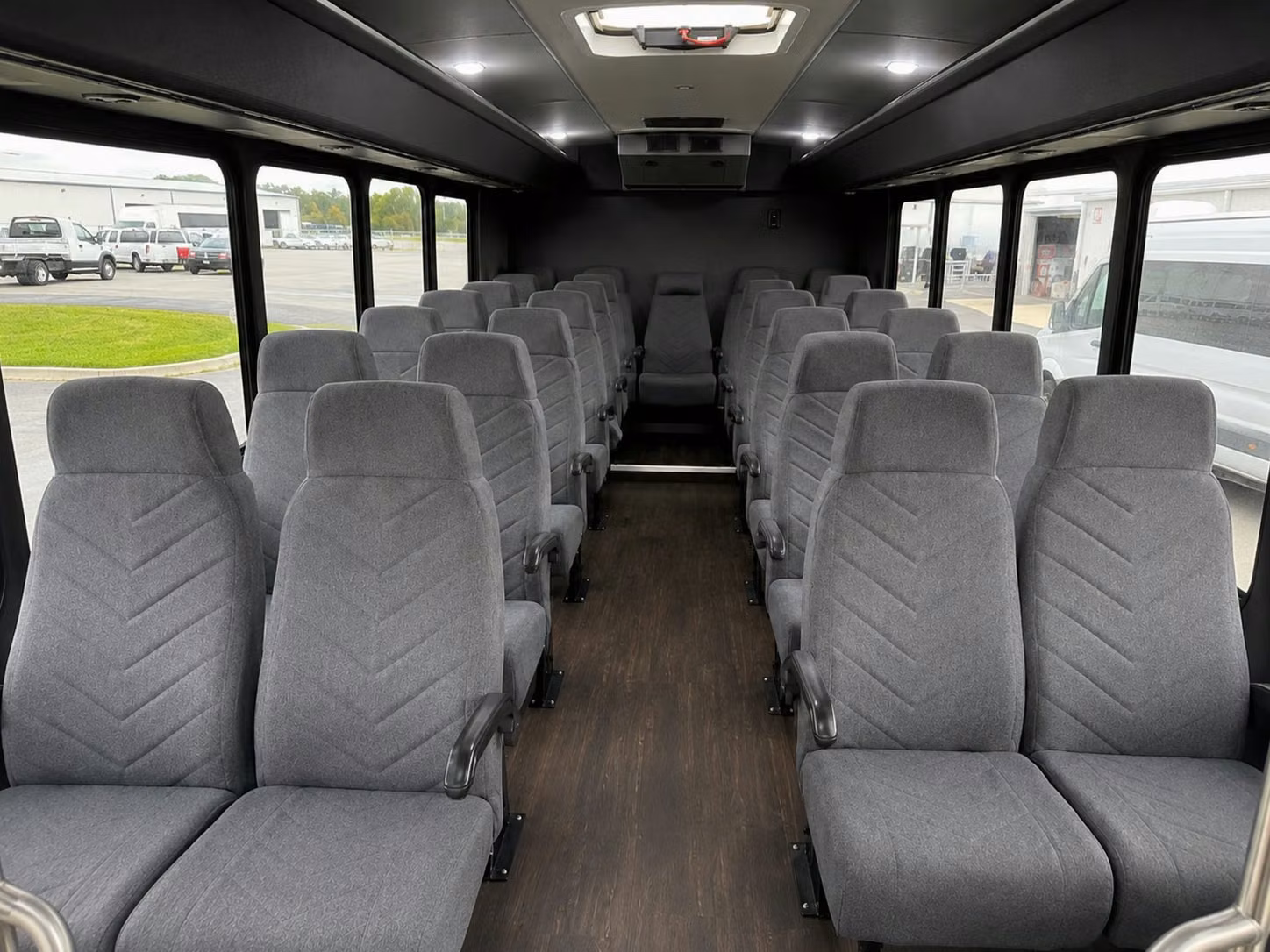 18 passenger minibus inside