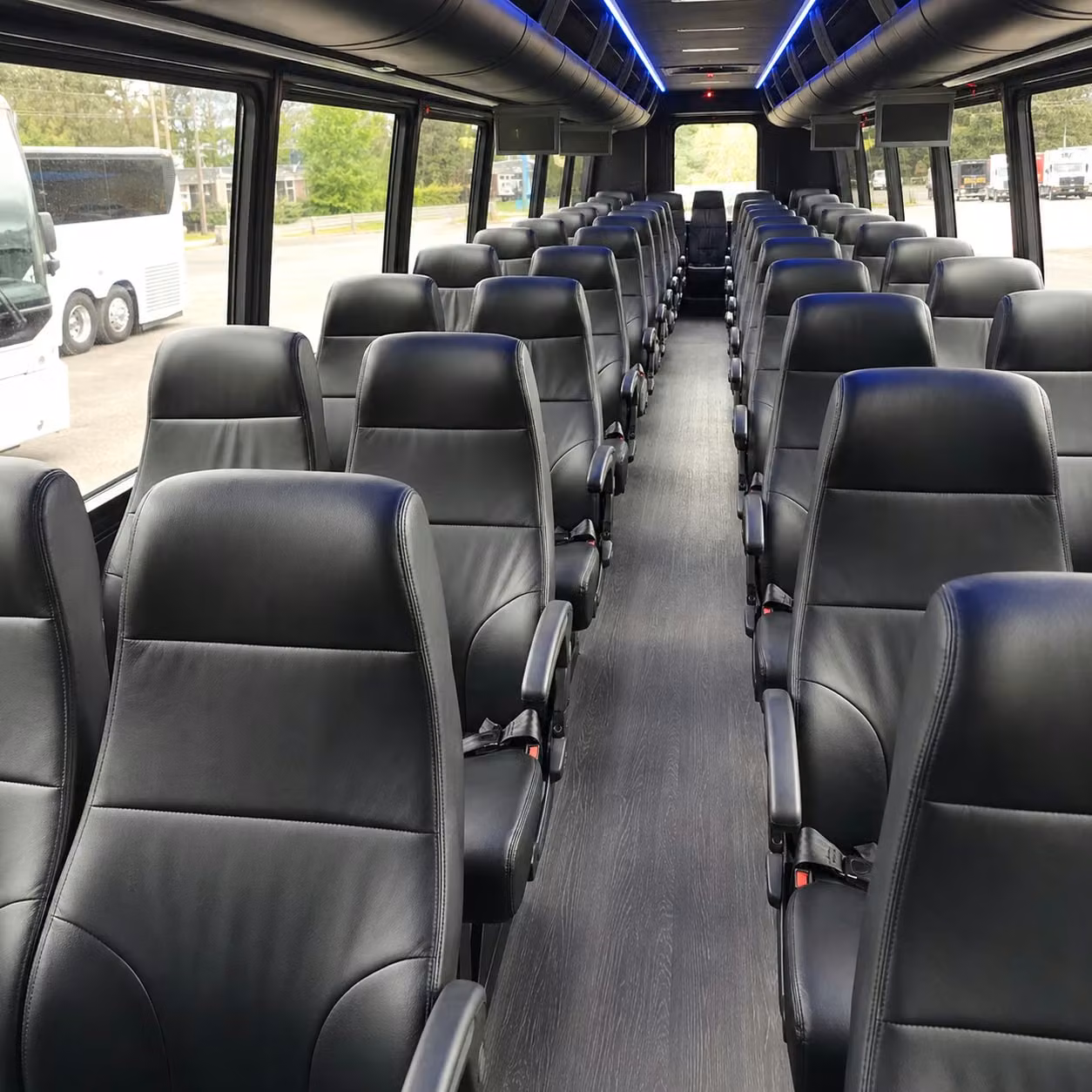 25 passenger minibus inside