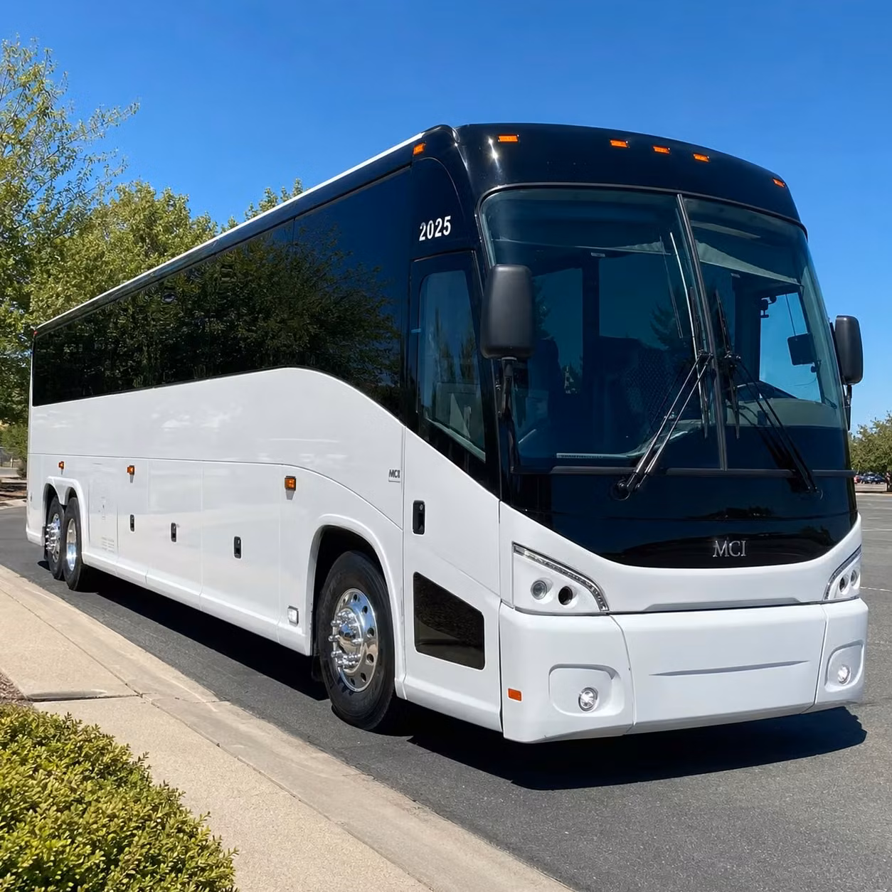 56 passenger charter bus