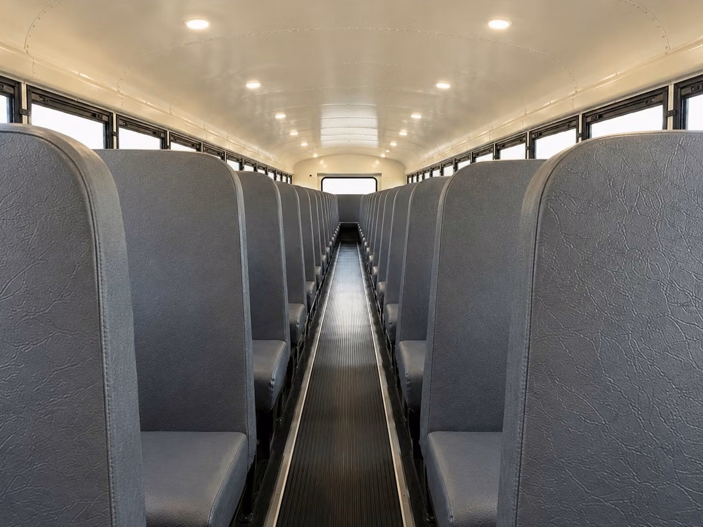 school bus interior