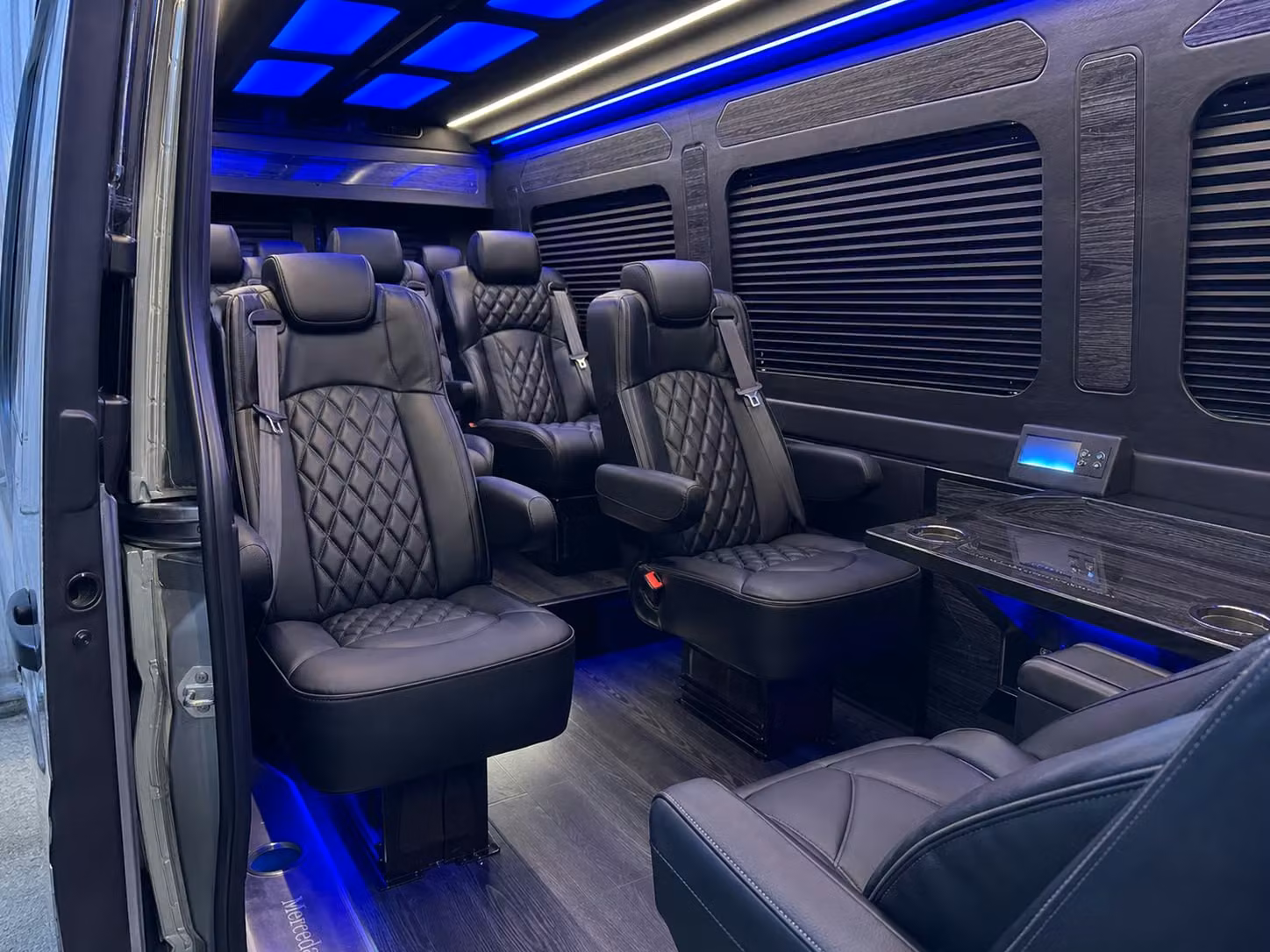 sprinter van transportation for groups and events across redding
