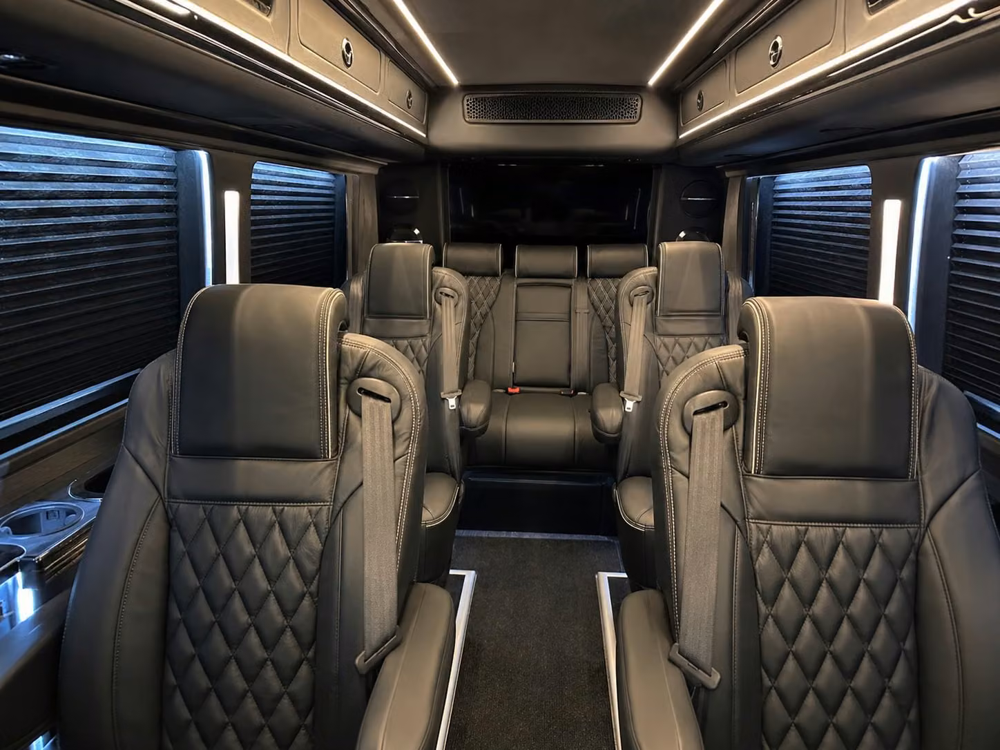 sprinter van with driver interior